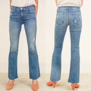 MOTHER The Weekender Fray jean in Graffiti girl sz 28